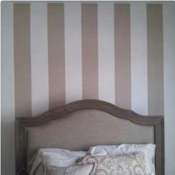 Interior house painting project